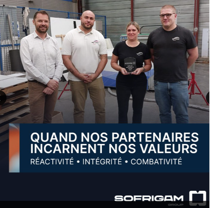 B2i-tech se voit décerné le prix Intégrité de SOFRIGAM !