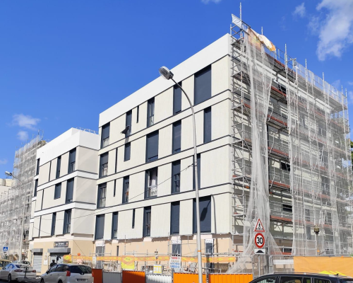 Précadre en Aluminium 15/10ème RAL 7016